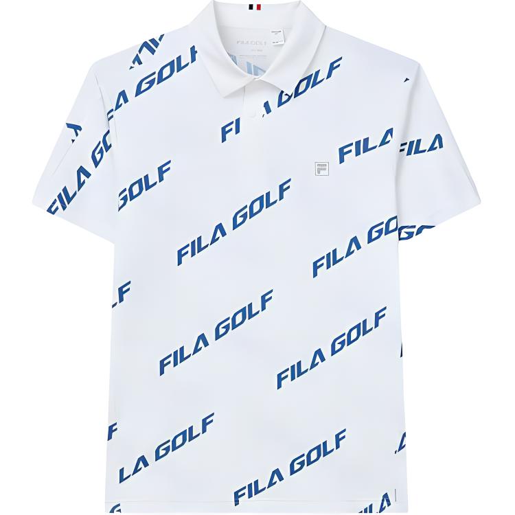 

FILA Golf Series Soft Breathable Comfortable Sweat-Absorbing Casual Short Sleeve Polo Shirt Men tops A11M215113F-ZA M