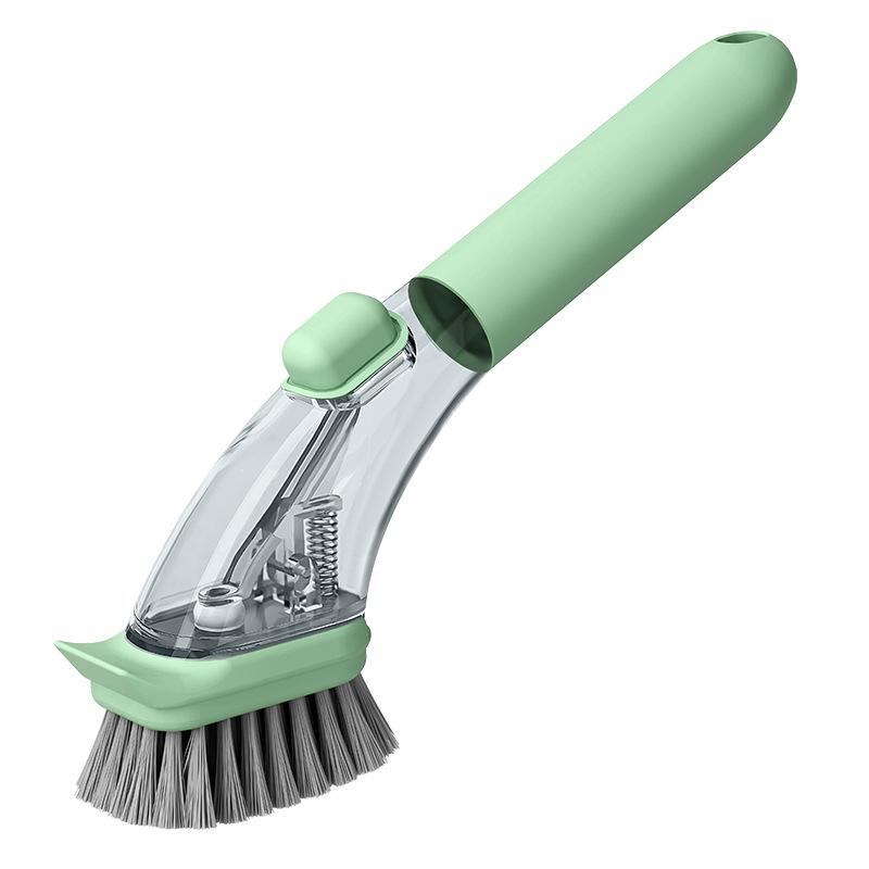 Long handle Sisal Kitchen Pot Cleaning Brush, Plastic, Non scratch