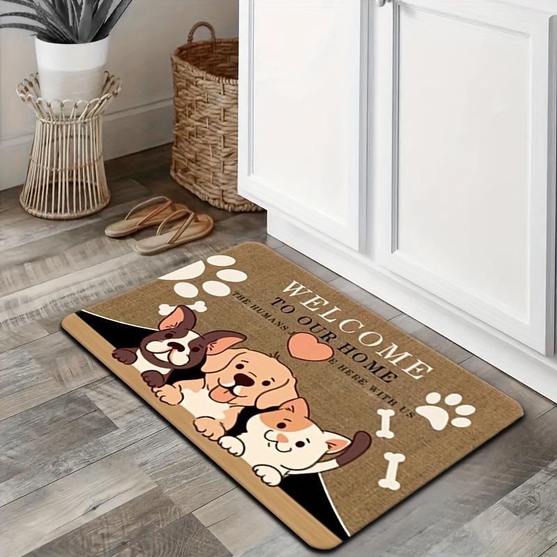 Pet floor mat carpet, toilet floor mat, bathtub edge foot mat, absorbent floor mat, bedroom floor mat