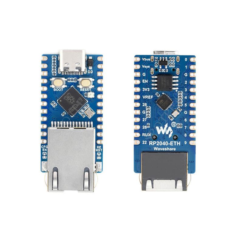 RP2040 Ethernet Mini Dev Board mit Netzwerkanschluss für Raspberry Pi Pico