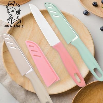 JIN NIANG ZI Obstmesser für Zuhause, Küche, Melone, Obstschäler, Gürtelmesser-Set, Taschenmesser, leicht, scharf, praktisches Schälmesser