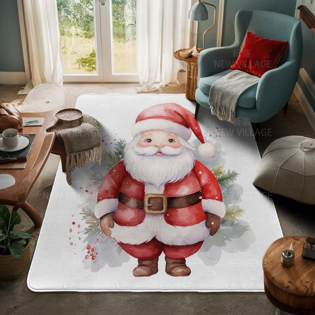 

Ковер у входа в дом Домашний коврик у двери Гостиная Ванная Комната Ноги ванная комната Нескользящие коврики с водопоглощением для ванной Счастливого Рождества зима 400mmx600mm