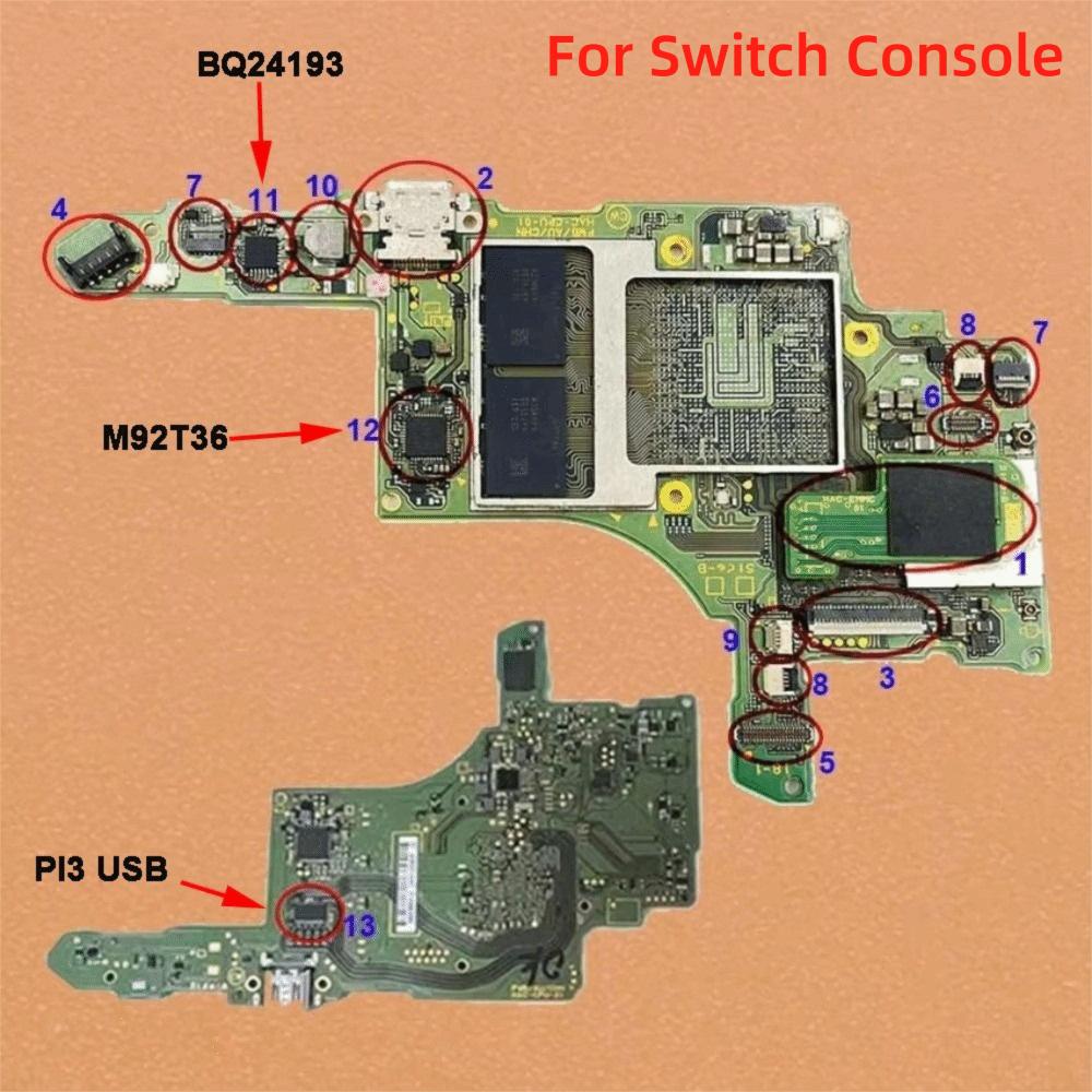 Surface Mount Motherboard Chip FPC Connector for Switch Console Motherboard Maintenance