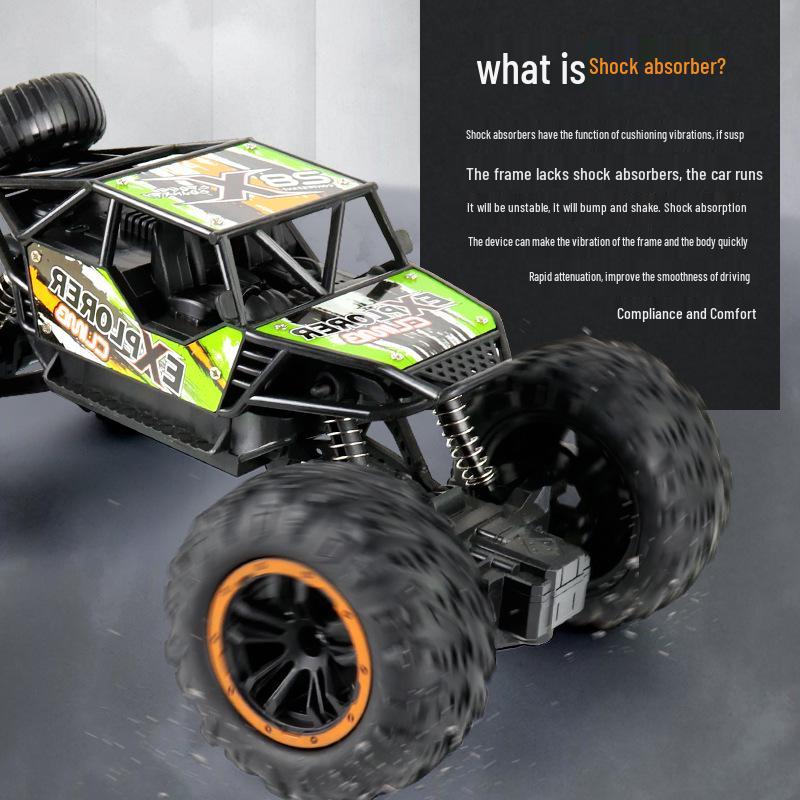 Durable Electric Off-Road Remote Control Climbing Car with Water Bomb Feature for Kids