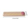 92MF Wooden Thread Rack Thread Plate Holder Organiser with Sewing Pins Holder for Embroidery Thread Quilting and Sewing Pins