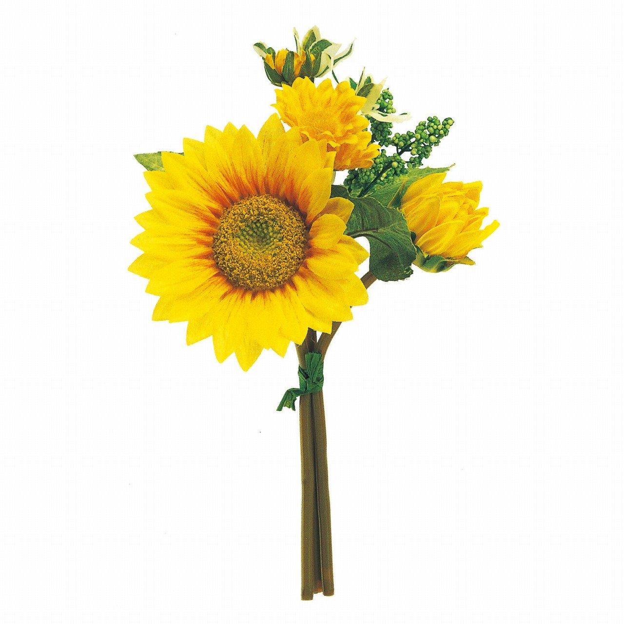 

Tokyodo Artificial Flower MAGIQ Sunflower Mini Bouquet Yellow Flower Diameter 10 x Length 25cm FM006358-zzz