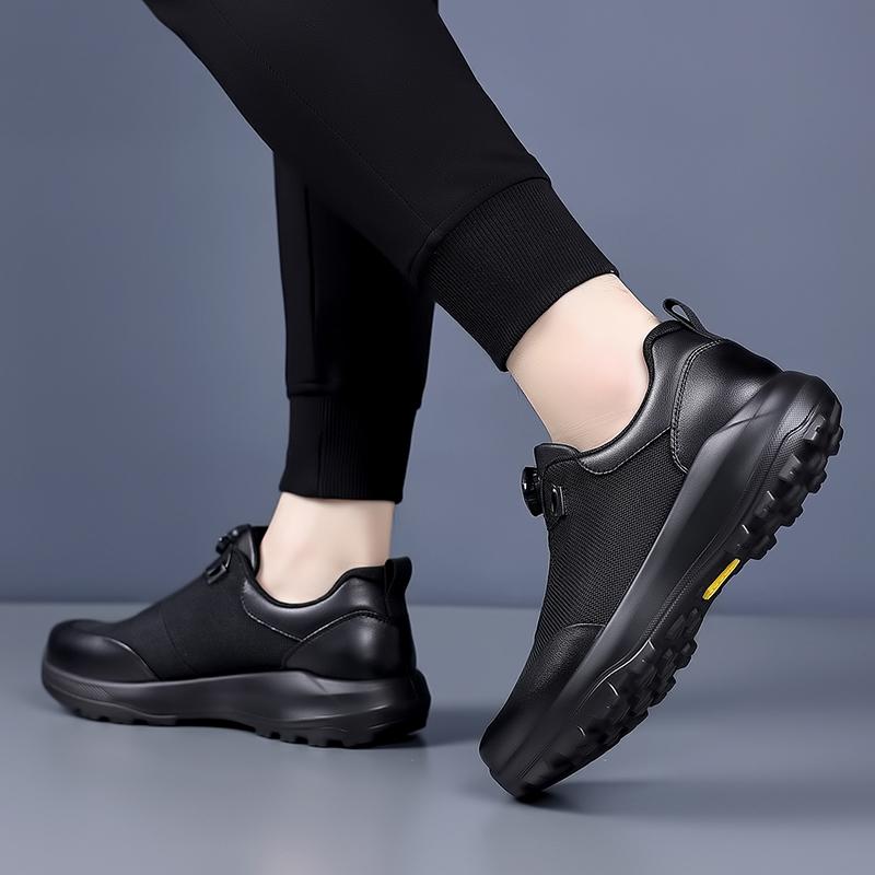 Men Outdoor Hiking Walking Shoes Lightweight Breathable Trail Sneakers Anti Slip Travel Trekking Casual Sports Footwear Daily Wear