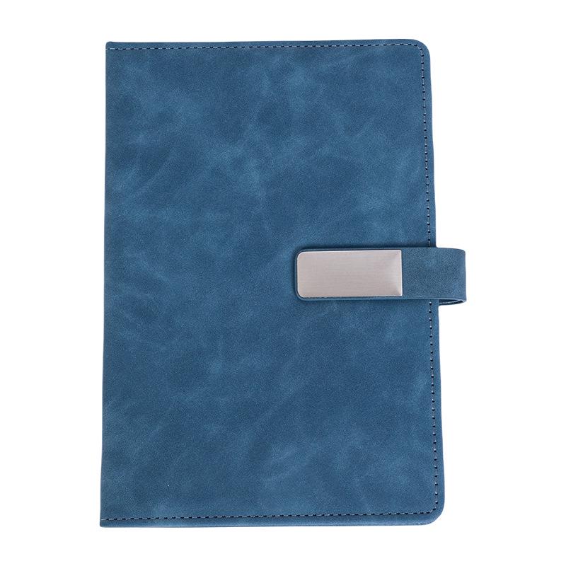 A5 Multicolor Soft Leather Business Notebook Gift Set