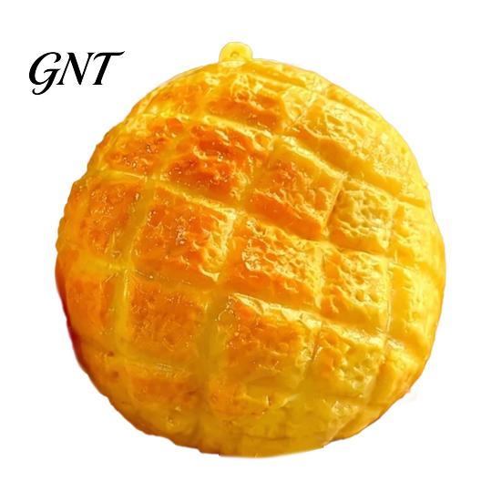 Desk Stress Reliever Fake Pineapple Bread Squeeze Toy, Relief Realistic Corn Pinch Toys Sensory Soft Simulated Mango Office Fidget Toy
