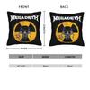 M-Megadethed Band  Pillow Case  Vintage Pillow Cover Soft Pillowcases For Couch Sofa Bedroom