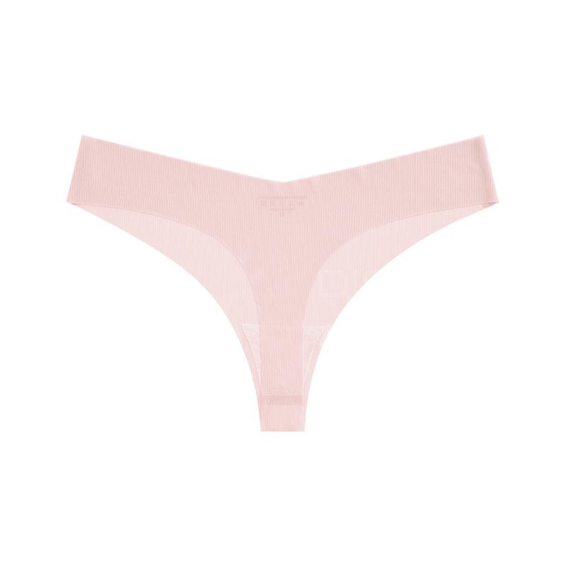 Ice Silk Ultra-Thin Women s Yoga Thong - Seamless, Plus Size, Transparent. S