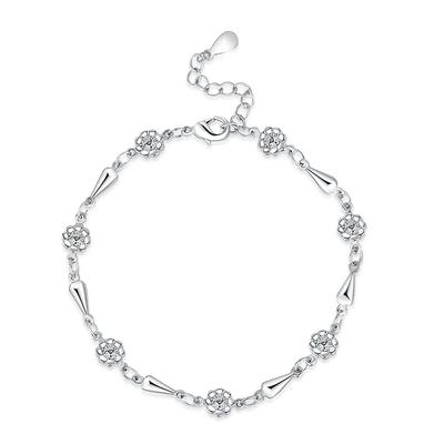 Pflaumenblatt Armband Damen Mori Stil Freundinnen Schlichte Persönlichkeit Schlicht Künstlerisch Versilbert Handschmuck