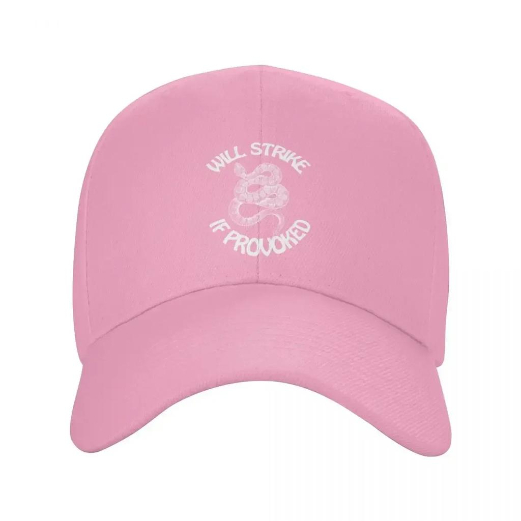 Will Strike if Provoked Rattlesnake - Union Strong Baseball Cap Snapback Cap sun hat Caps Male Women's