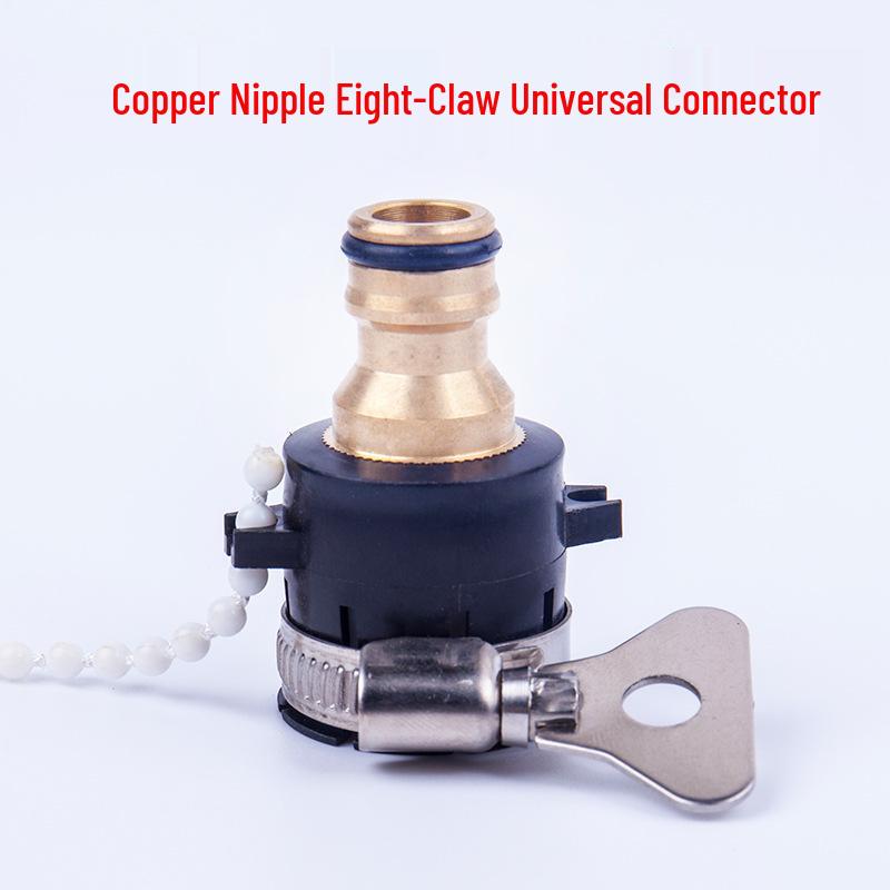 Pure Copper Quick Connect Universal Car Wash Water Gun Adapter