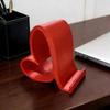 Creative 3D Printed Heart-shaped Universal Mobile Phone Stand Home Office Desktop Ornament Birthday Valentine's Day Gift