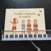 [USED] Vieilles Chansons and Rondes Small Music Score Picture Book France
