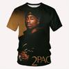 Summer Fashion Trend Hip-hop Cool 3D Printed Personalized T-shirt for Men's Casual and Comfortable Short Sleeved T-shirt