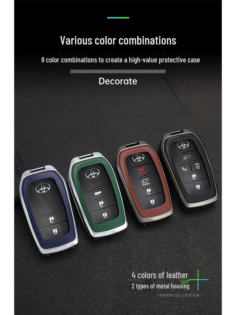 2026 Toyota Corolla RuiFang Διπλού Κινητήρα Elite Κάλυμμα Κλειδιού - Μεταλλικό Κέλυφος