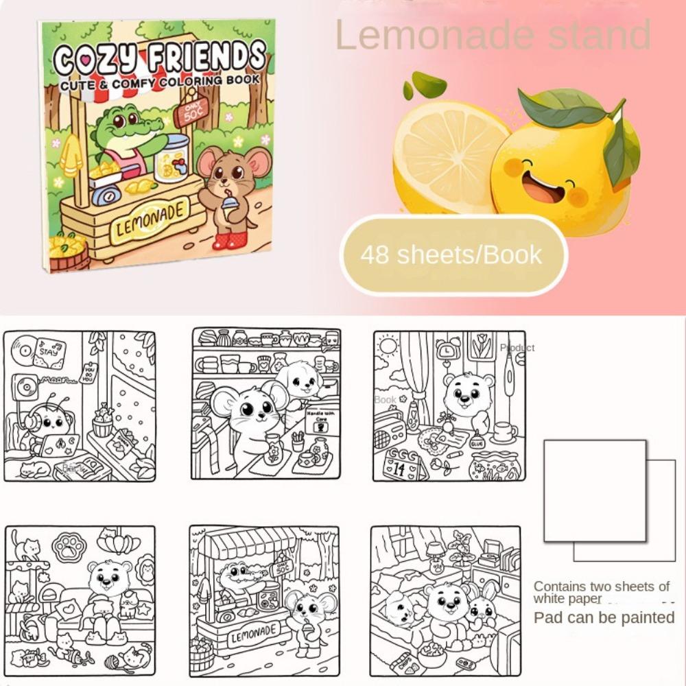 

Обучающая книга для рисования акварелью Игрушка Монтессори Книга для гуаши и граффити Детские подарки style A