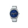 STANDARD Serie 50 Meter wasserdicht Tiefe Freizeit Quarzwerk Edelstahlarmband Japanische und Koreanische Uhr Herrenuhr Blau MTP-M300D-2AV