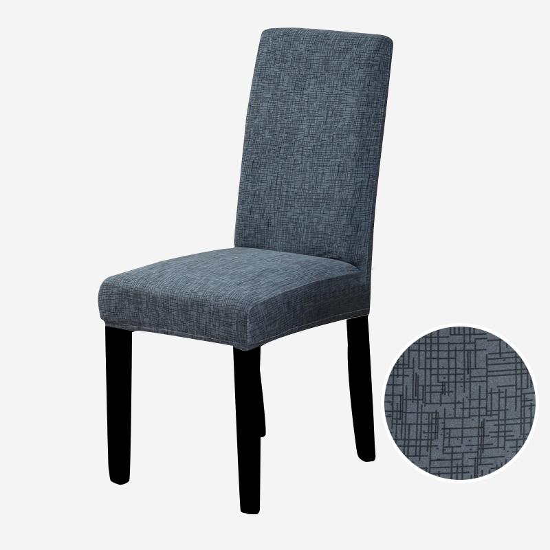 Dining Chair Cover Elastic Seat Slipcover Stretch Chair Covers For Wedding El Banquet Dining Room Office Anti-Dirty Removable
