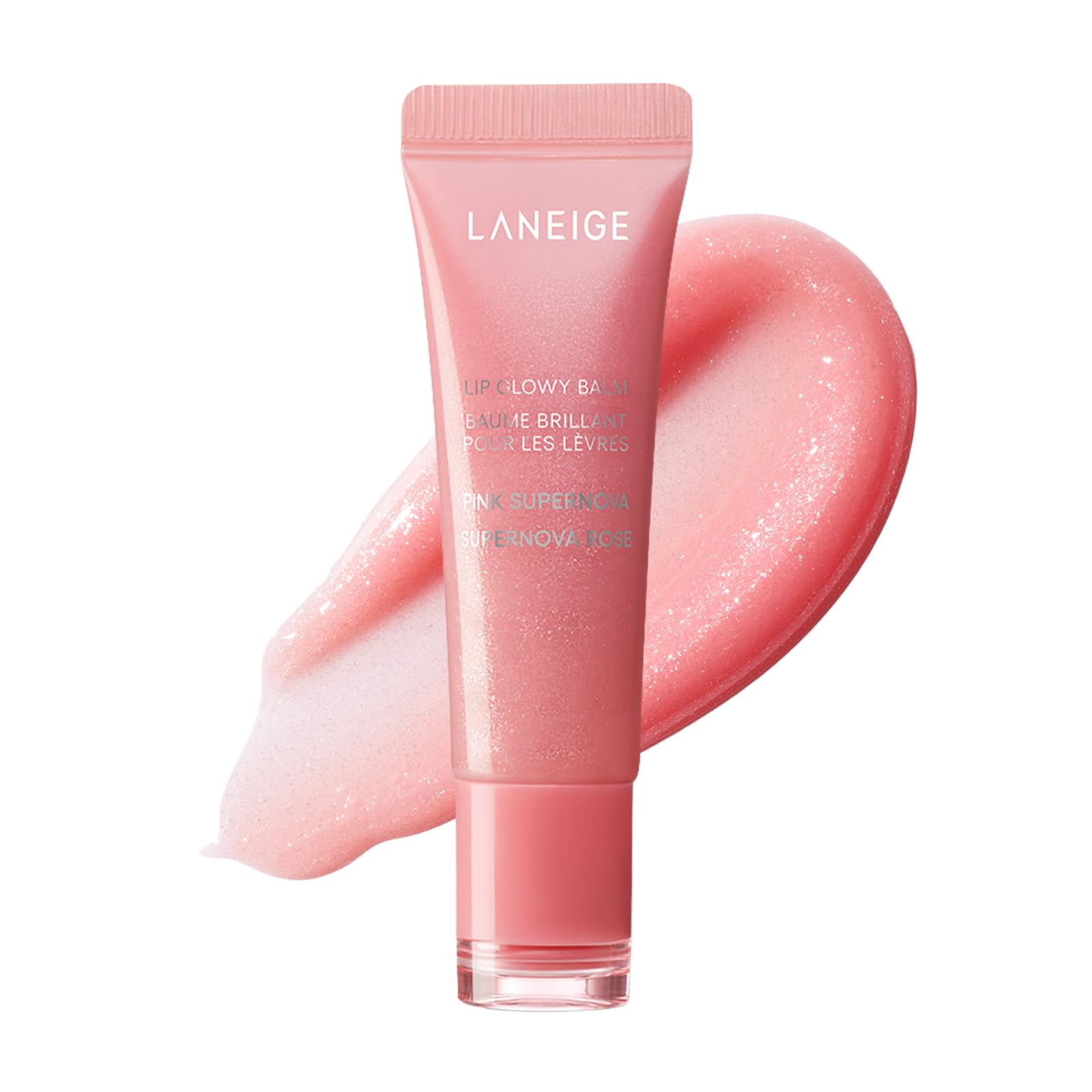 Laneige Lip Glow Balm Pink Supernova 10g Lip Cream Lip Balm Vitamin C Lip Mask Sensitive Skin Moisturizing Korean