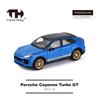 Trends Hobby 1:64HEC Hangzhou Exhibition TH Porsche Cayenne Turbo GT SUV SUV Adult  Alloy Car Model