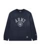 Champion Heritage Army Long Sleeve T-Shirt Dark Grey