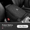 Car Armrest Pad Hand Elbow Support Cushion Box Tissue Holder For Volkswagen VW Scirocco Passat Polo B5 B6 B7 CC Tiguan SharanNI2