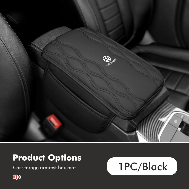 Car Armrest Pad Hand Elbow Support Cushion Box Tissue Holder For Volkswagen VW Scirocco Passat Polo B5 B6 B7 CC Tiguan SharanNI2