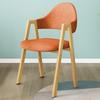 1PC elegant dining chair, simple and modern dining chair, comfortable and durable Nordic-style dining chair