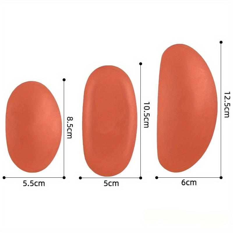 3pcs/set Tools Ceramics & Pottery Rubber Scraper Polymer Clay Cutters Ceramic Mud Ribs Soft DIY Sculpture Artist Arts Crafts