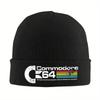 COMMODORE 64 Computação Gorros de Tricô Mulheres Homens Gorro Outono Inverno Promoção Quente Chapéu Acrílico videogames código nerds Gorro Quente Melão