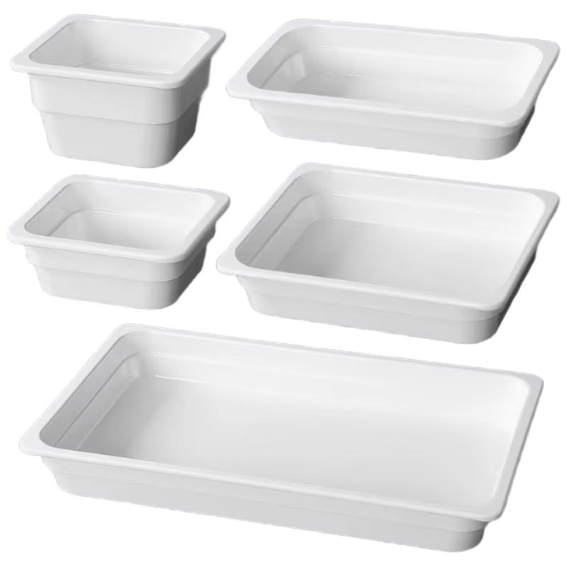 Taishun Melamine Deep Portion Plate