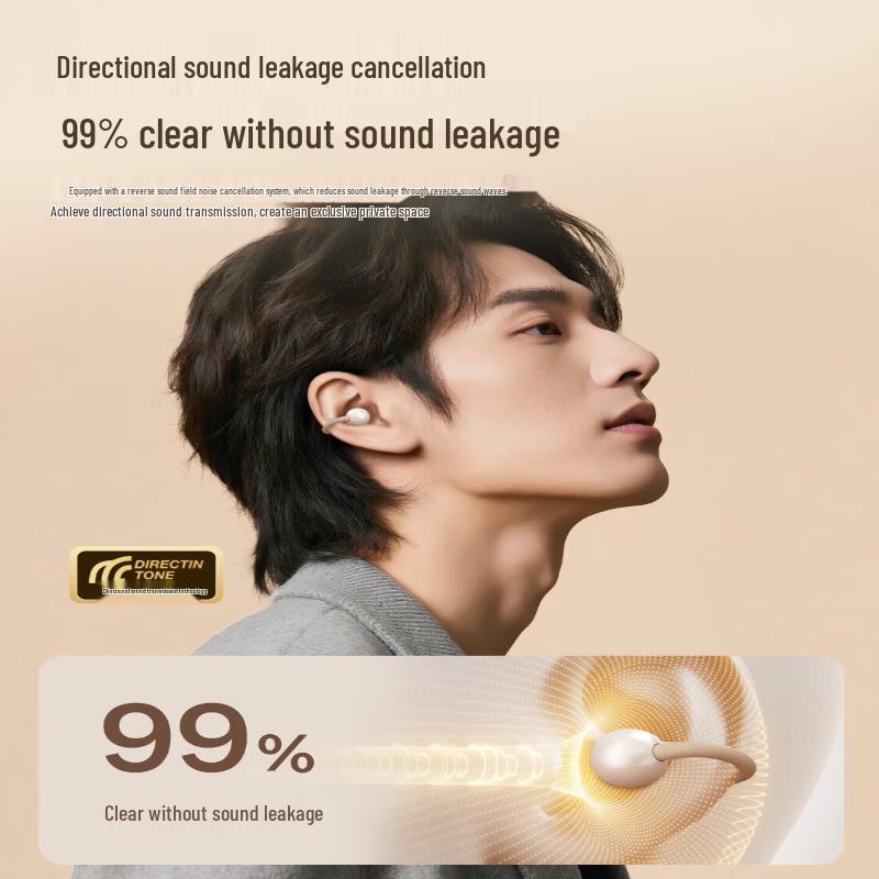 Newmine LY63Pro Open-Ear Clip Wireless Sport Earphones