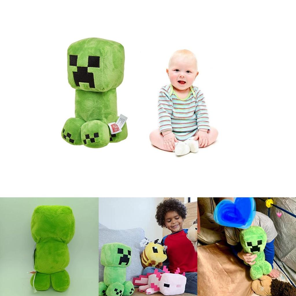 Adorable Creper Stuffed Toy From Minecraft 20cm Great Children's Gift Cartoon Character Design