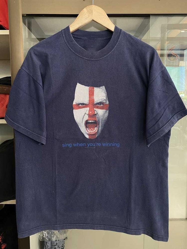 Robbie Williams Sing When You#039;re Winning Tshirt S to 5XL UR286 Unisex T-Shirt S