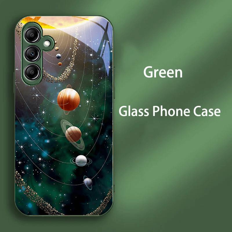 Gehärtetes Glas Case Für Samsung A55 A56 A54 A53 A52 A52S A51 A50 A50S Cases Für Galaxy A34 A33 A32 A42 Hartes PC Glas Handyhülle