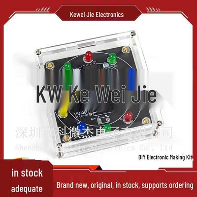 Kit DIY de Roue de Fortune Électronique à LED - Pratique Amusante d'Assemblage de PCB