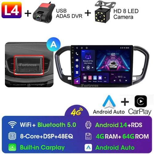Fortress  For LADA Vesta NG 2025 Car Radio Multimedia Video Player Navigation stereo GPS Android 13 No 2din 2 din dvd