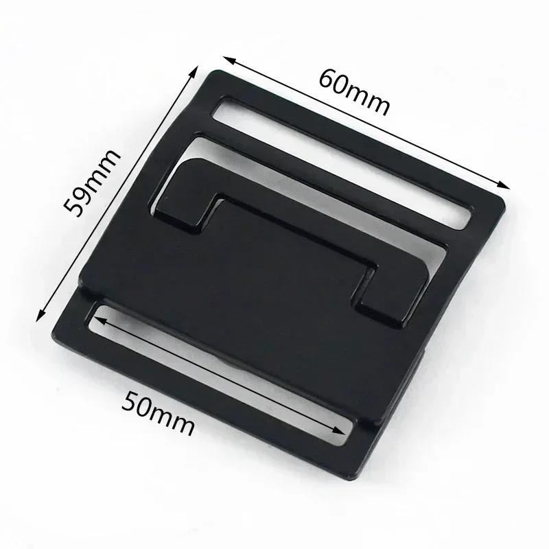 2/5/10Pcs Metal Buckle 30/50mm Combination Buckles for Connecting Waistbands Coats Handbags Straps Adjustable Clasp Accessories