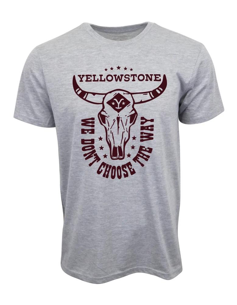 Yellowstones We Dont Choose Our Way Graphic T Shirt S