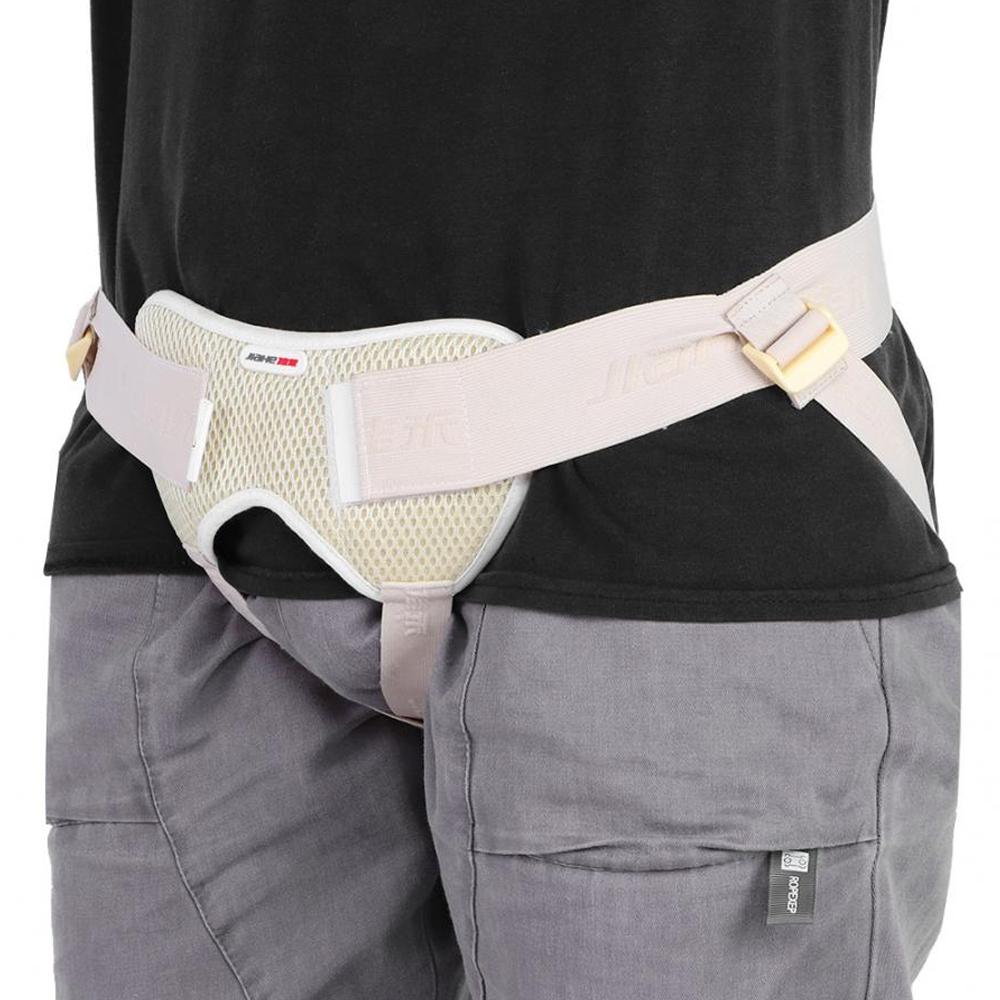 2er-Set Leistenbruch-Gurtband mit Spezialschaumpolstern, Hernien-Gurtbandunterstützung, höchster Komfort mit 2 herausnehmbaren Kompressionspolstern