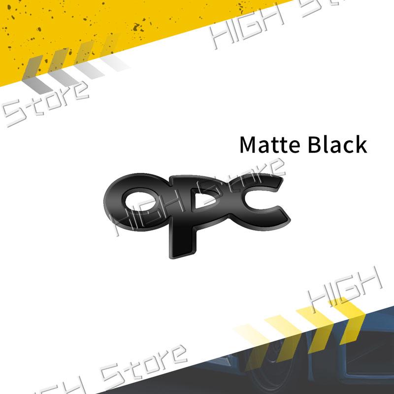 Mała Metalowa Naklejka 3D na Wnętrze Samochodu Logo OPC Naklejka z Emblematem na Kierownicę Samochodową Do Opel Astra G H J K Zafira B Corsa C D Insignia