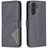 BINFEN COLOR For Samsung Galaxy M55 5G/C55 5G/F55 5G Phone Cases Wallet Stand Geometry Imprinted Leather Cover