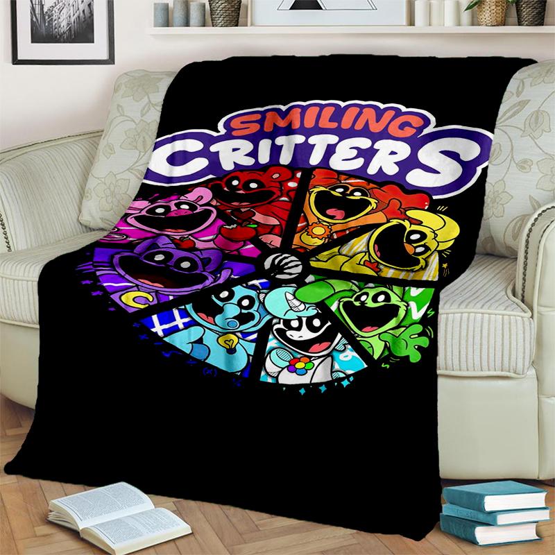 29 Style New Cute S-Smiling C-Critters Catnap Craftycorn Cartoon Blanket,Soft Throw Blanket for Home Bedroom Bed Sofa Kids