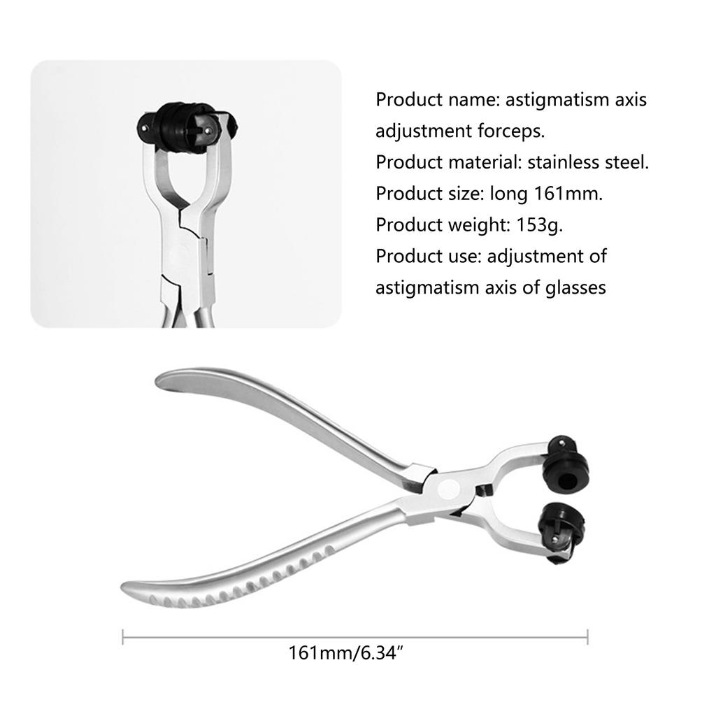 Professionelle Astigmatismus-Achsen-Einstellzange Brillenreparaturzange Astigmatismus-Achsenposition Handwerkzeuge