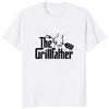 Novelty Graphic Streetwear Short Sleeve Harajuku Style Man T-shirt Loose Tees Funny The Grillfather Dad Fathers Day BBQ T Shirts