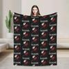 Hollow Knight Flannel Throw Blanket for Kids and Adults  Super Soft Warm Plush Bedspread Perfect Gift for Gamers Living Room or