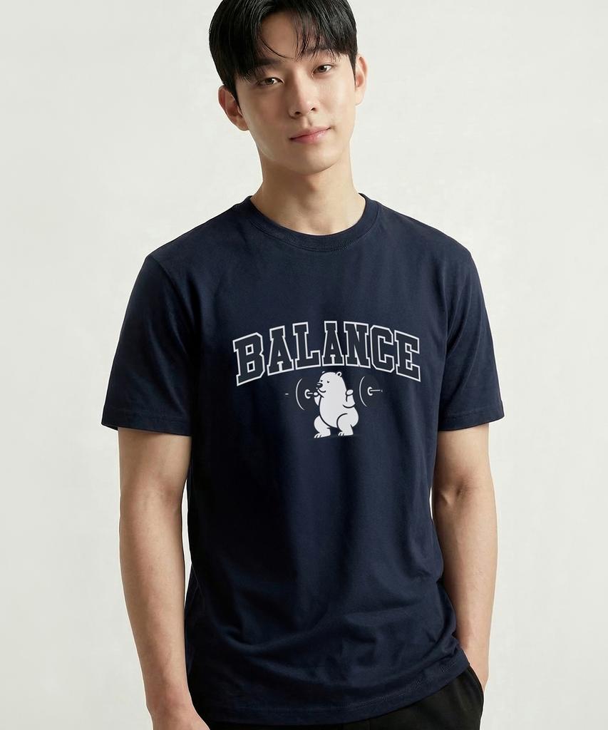 OKSTAR Balance Bear Short Sleeve Tee (Type B)